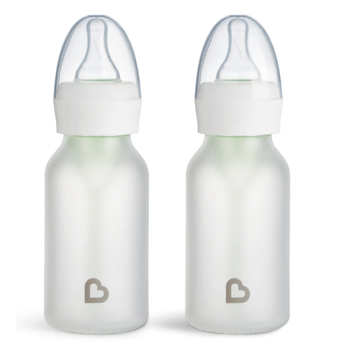 Bond™ Silicone Glass Bottle 4oz or 8oz, 2pk | Munchkin