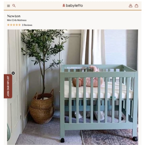 Newton Mini Crib Mattress – Babyletto