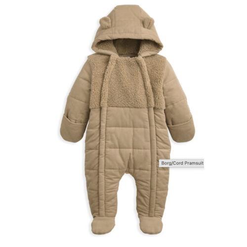 Borg/Cord Pramsuit