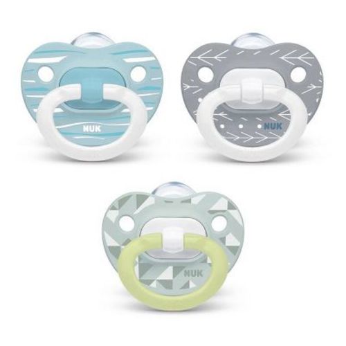 Nuk Classic Pacifiers 18 Months + Value Pack - Neutral