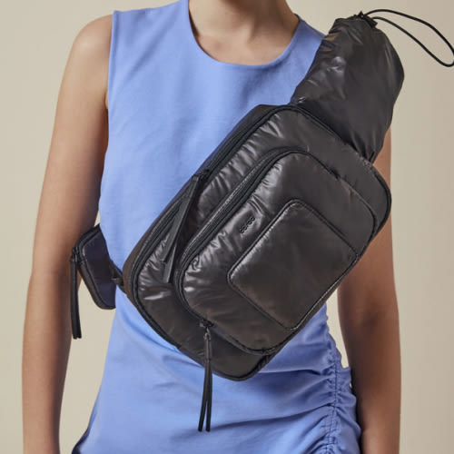 Baby Changing Sling Nylon | Unisex Diaper Changing Crossbody by Caraa