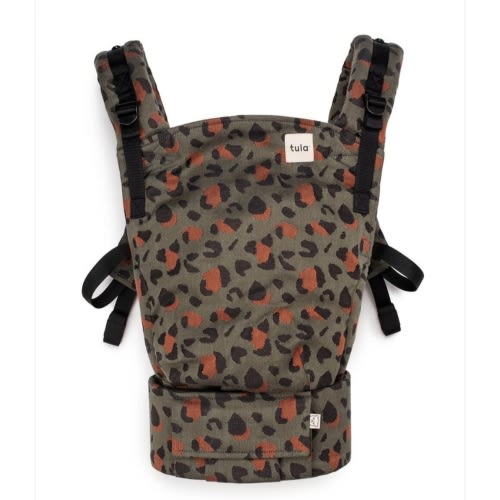 Signature Woven Free-to-Grow Baby Carrier - Olive Leopard – Baby Tula US