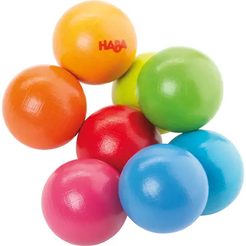 HABA Magica Wooden Baby Clutching Toy & Teether (Made in Germany)