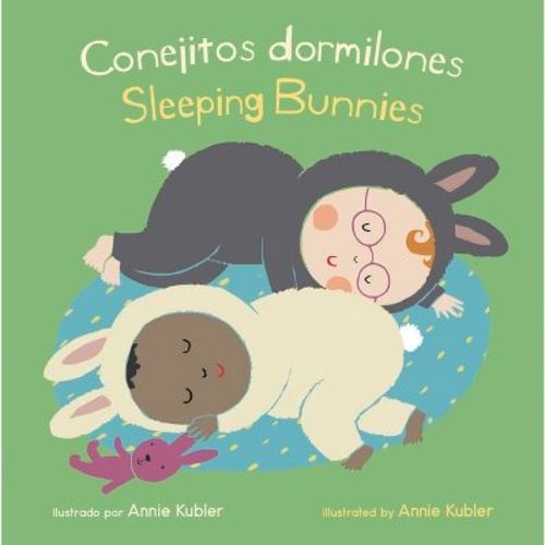 Conejitos Dormilones/sleeping Bunnies - (baby Rhyme Time (spanish/english)) (board Book)