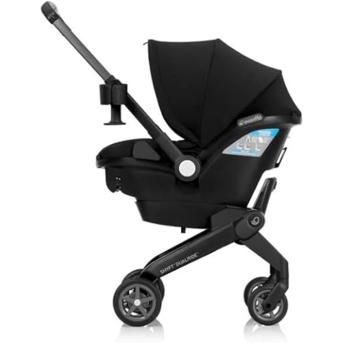 Shyft DualRide Infant Car Seat and Stroller Combo (Beaufort Black)