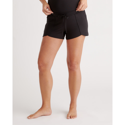 Tencel Jersey Maternity Under Belly Lounge Shorts (2-Pack)