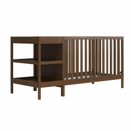 Harriet Bee Juaniqua 3-In-1 Convertible Crib & Changer Combo & Reviews | Wayfair