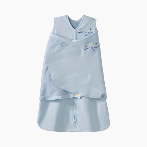 Halo SleepSack Swaddle Cotton - Blue, Newborn