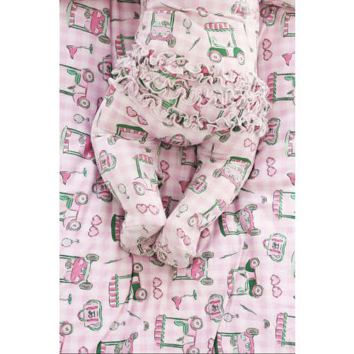 Girl Ruffle Zipper Footies | Best Sellers