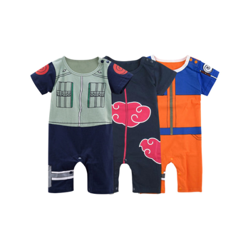 Naruto and Friends (Full Set) Baby Clothes - Anime Costumes - Orange Bison