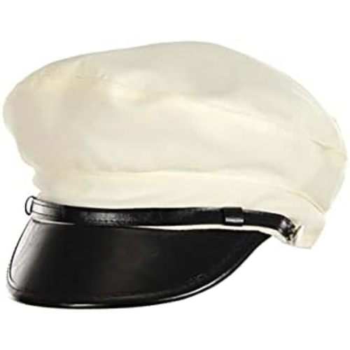 Disney Jungle Cruise Captain Frank Hat - Twill Fabric with Faux Leather, Officially Licensed
