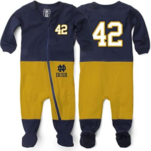 Wes and Willy Baby College Sports Fan Football Jersey Sleeper