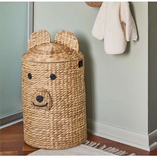 Bear Woven Kids Hamper with Handles