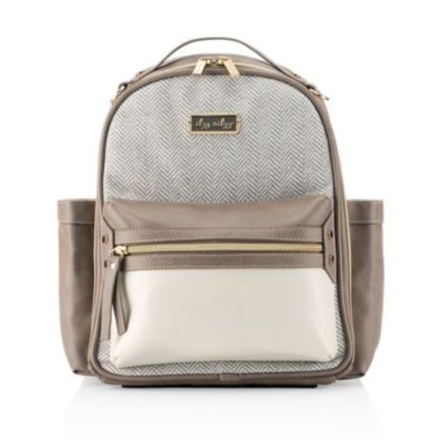 Itzy Ritzy® Mini Backpack Diaper Bag in Vanilla Latte - VANILLA LATTE - DIAPER BACKPACK