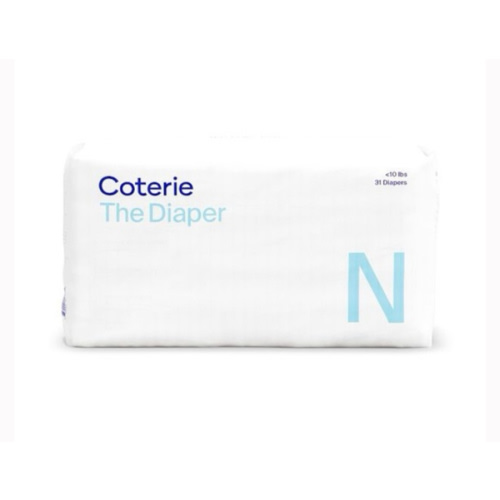 Coterie Newborn Size Diaper (31 ct)