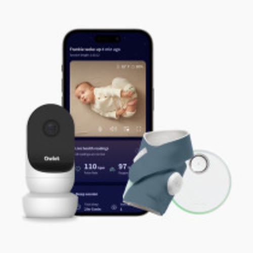 Owlet Dream Duo 2 Smart Baby Monitor - Bedtime Blue