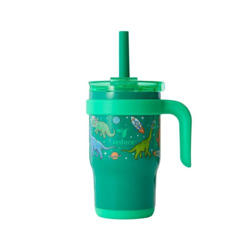 Reduce 14oz Coldee Vacuum Insulated Stainless Steel Straw Tumbler Slime