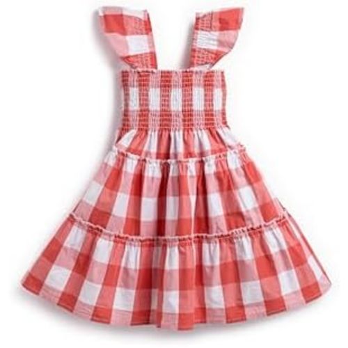 Monica + Andy Organic Flutter Sleeve Dress