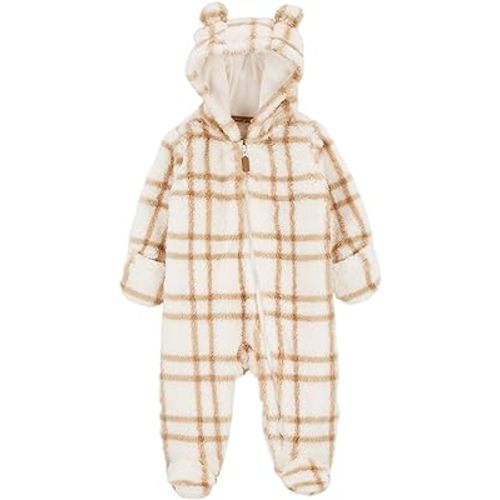 Carter's 0-9 Months Hooded Sherpa Bunting Pram