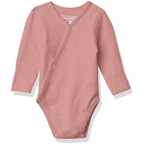 L'ovedbaby unisex-baby Organic Cotton Baby Kimono Bodysuit