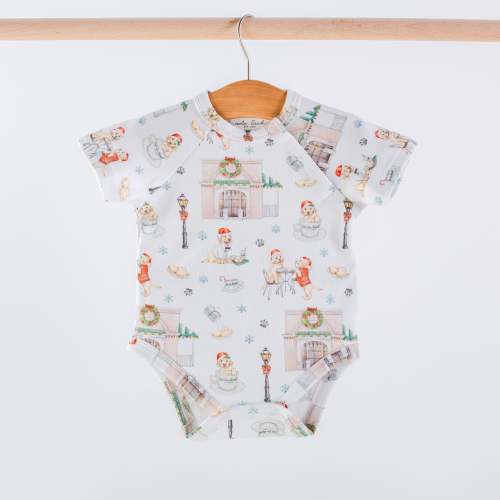 Beignet Holiday Organic Cotton Onesie