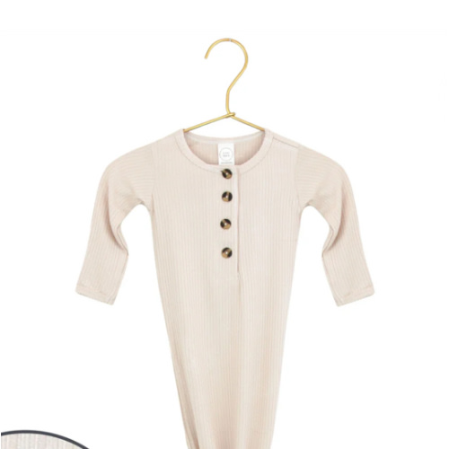 Cove Ribbed Knotted Gown – Lou Lou & Company