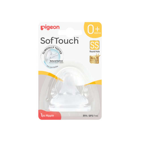 SOFTOUCH BPP PERISTALTIC PLUS TEAT SS 1PCS – Pigeon Australia