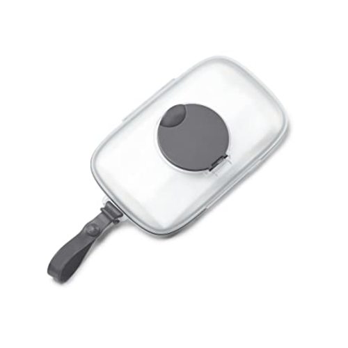 Skip Hop On-The-Go Wipes Dispenser, Grab & Go, Grey - Grey Wipes Case