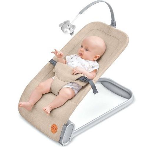 Babybond Baby Bouncer Seat For Infants, Gray
