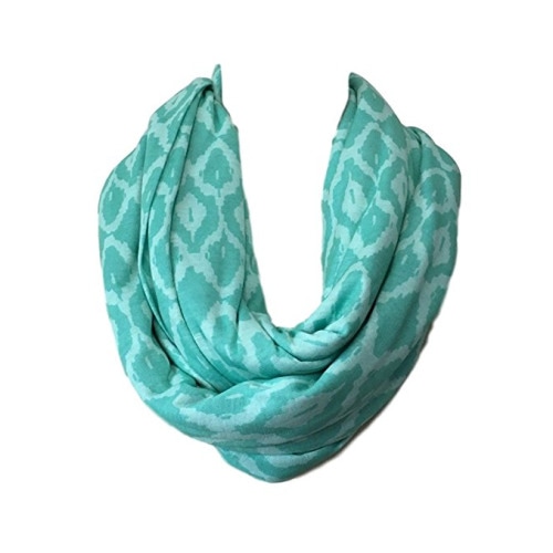 Two Sided Infinity Nursing Scarf Best Breathable PRIVACY Cover for Mom Baby