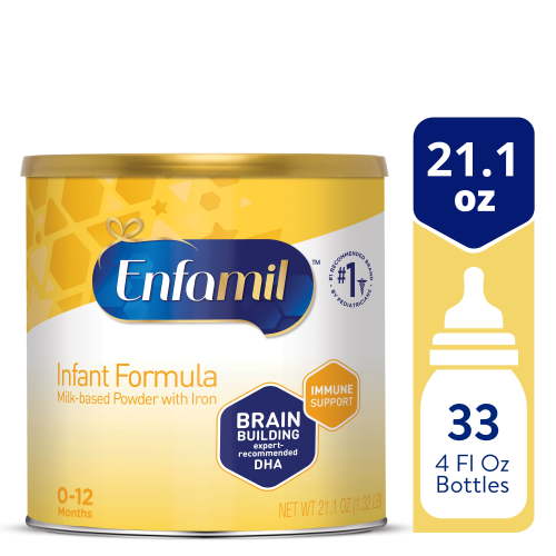 Enfamil Powder Baby Formula with Iron, 21.1 oz Can