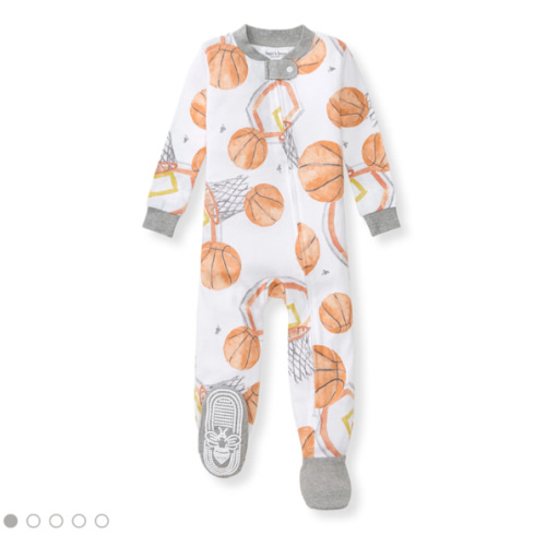 Basketball Organic Baby Sleeper