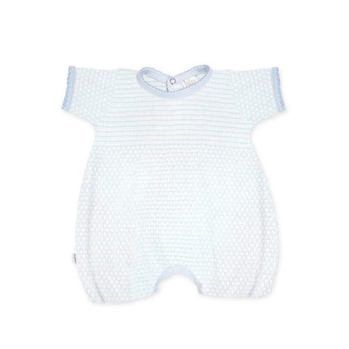 Paty Knit Monogrammed Bubble, Pima Binding #362JE