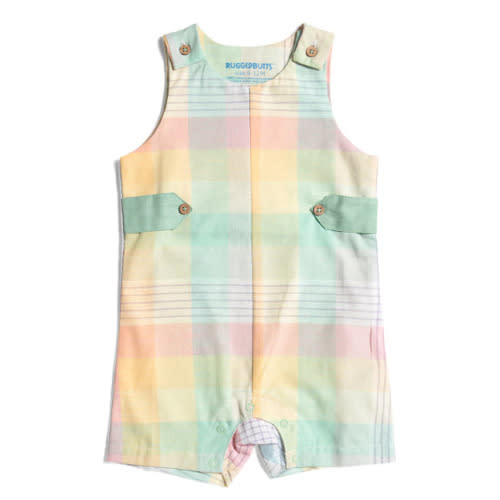 Infant Boys Plaid Shortalls | Kids & Baby | Marshalls