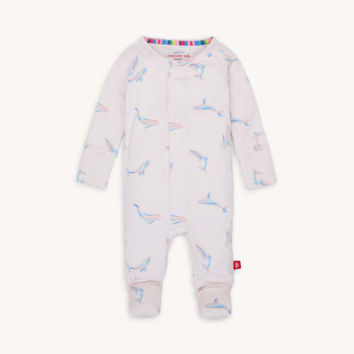 i whale always love you RightFit™ magnetic grow with me convertible coverall