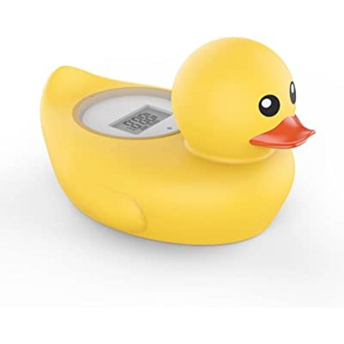 Famidoc Bath Thermometer Duck Water Thermometer for Baby Bath Safety Bathtub Water Temperature Test Floating Room Thermometers New Upgraded