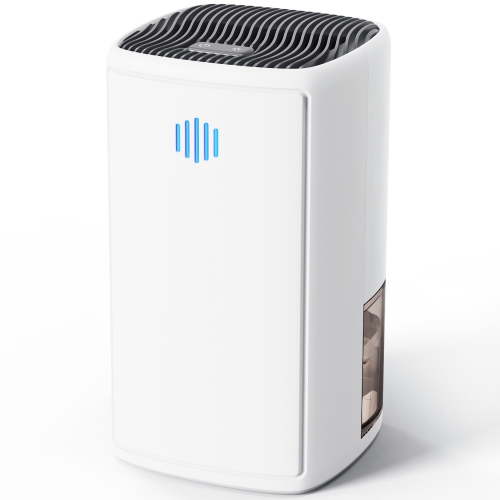KLOUDIC Dehumidifier for Home (280 sq. ft), 37Oz Water tank,Portable and Quiet with Auto Shut Off