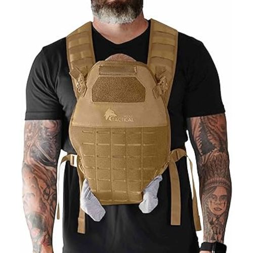 WOLF TACTICAL Toddler and Baby Carrier for Men - Dad Baby Carrier Military Mens Baby Carrier for Infants and Toddlers