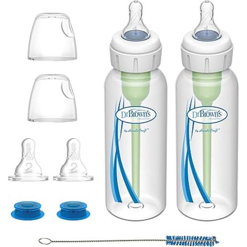 Dr Brown's 8oz Standard Specialty Feeding System, 2 Pack