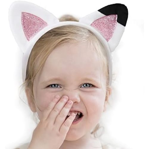 Cat Ears Headbands for Kids Toddler Headband Glitter Hairband Accessories Birthday Party Supplies