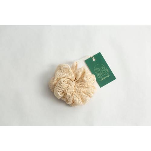 Organic Cotton Shower Pouf | Zero Waste Body Loofah | Ecofriendly Bath Sponge | Sustainable Swap | Plastic Free Skincare | Exfoliating Cloth