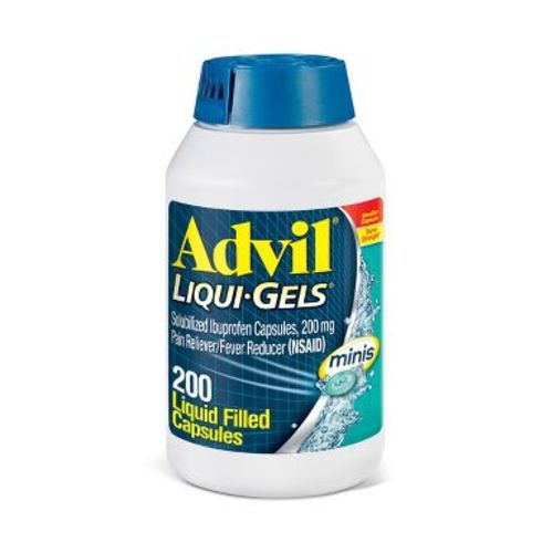 Advil Pain Reliever/Fever Reducer Liqui-Gel Minis - Ibuprofen (NSAID) - 200ct
