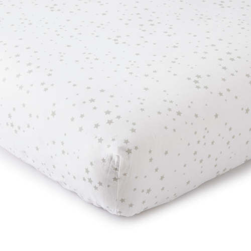 Levtex Baby Skylar Crib Fitted Sheet - Grey