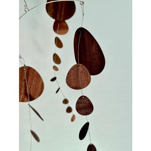 Delicate Wood Kinetic Mobile #46