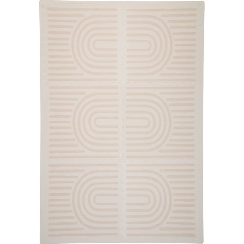 Toddlekind FoamPuzzle Baby Playmat, Linen