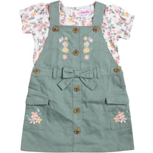 Little Lass Infant Girls 2 Piece Jumper Set, Sage, 12m
