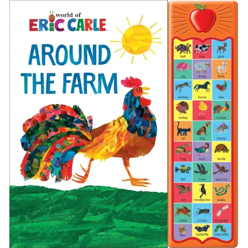World of Eric Carle: Around the Farm Sound Book a book by and Leslie Gray Robbins - Bookshop.org US