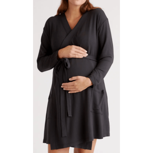 French Terry Modal Maternity & Nursing Robe