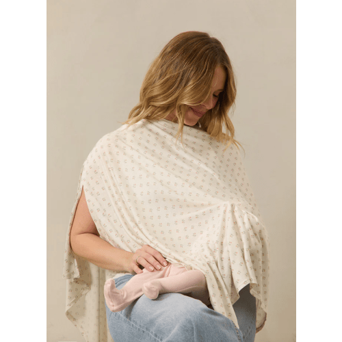Blush Floret Nursing Cover