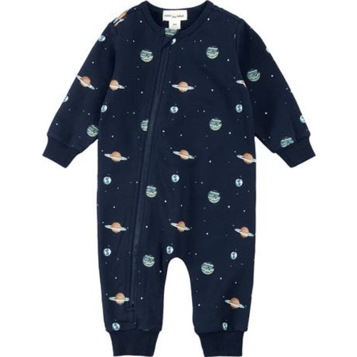 Planets French Terry Zip Romper, 6M